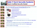 Website Snapshot of SAFE-T-TECH SECURITY SYSTEMS, INC.