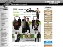 Website Snapshot of Salonwear