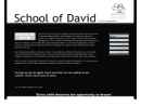 Website Snapshot of SCHOOL OF DAVID