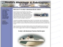 Website Snapshot of SCULLY'S ALUMINUM BOATS