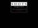 Website Snapshot of Shots Magazine