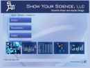 Website Snapshot of SHOW YOUR SCIENCE, L.L.C.