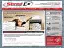 Website Snapshot of SHRED-EX, LLC
