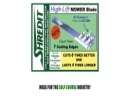 Website Snapshot of Shredit Mower Blades