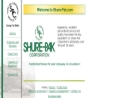 Website Snapshot of Shure-Pak Corp.