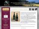 Website Snapshot of Siduri Cellars