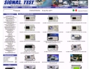 Website Snapshot of SIGNAL TEST INC.