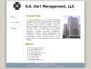 Website Snapshot of S K HART MANAGEMENT