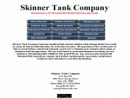 Website Snapshot of Skinner Tank Co.