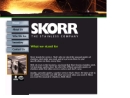 Website Snapshot of Skorr Steel Co.