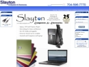 Website Snapshot of Slayton Inc