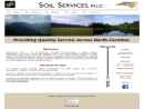 Website Snapshot of SOIL SERVICES, PLLC