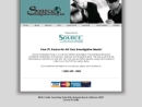 Website Snapshot of Source Investigative Group, Inc.