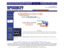 Website Snapshot of Specialty Pipe & Tube Co of TX