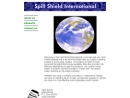 Website Snapshot of Spill Shield International