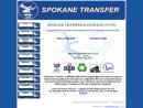 Website Snapshot of SPOKANE TRANSFER & STORAGE CO