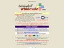 Website Snapshot of Springhill Wholesale, Inc.