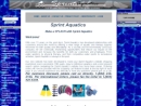Website Snapshot of Sprintaquatics