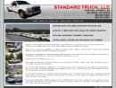 Website Snapshot of Standard Truck & Equipment Co.