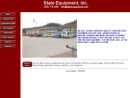 Website Snapshot of State Equipment