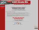 Website Snapshot of State Ready Mix, Inc.