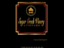 Website Snapshot of Sugar Creek Winery