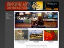 Website Snapshot of Sunshine Arts Hawaii