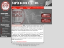 Website Snapshot of Super Blocks Systems, Inc.