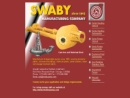 Website Snapshot of SWABY MANUFACTURING COMPANY