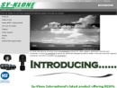 Website Snapshot of Sy Klone Intl. Ltd.