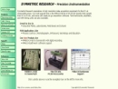 Website Snapshot of SYMMETRIC RESEARCH