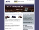 Website Snapshot of T.A.G. TRANSPORT INC