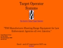 Website Snapshot of Target Operator Systems