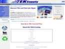 Website Snapshot of Tek Supply, Inc.