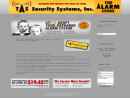 Website Snapshot of TAS SECURITY SYSTEMS, INC