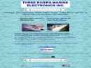 Website Snapshot of THREE RIVERS MARINE ELECTRONICS, INC