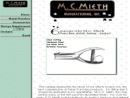 Website Snapshot of Mieth Mfg., Inc., M. C.