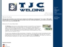 Website Snapshot of T J C Welding