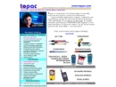 Website Snapshot of TOPAC INC