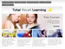 Website Snapshot of Total Recall Learning, Inc