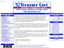 Website Snapshot of Treasure Cast