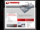 Website Snapshot of Triumph, LLC