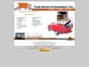 Website Snapshot of Truck Service Of Greensboro