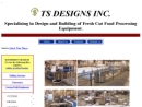 Website Snapshot of TS Designs, Inc.
