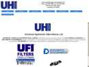 Website Snapshot of Universal Hydraulic International Ltd.
