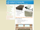 Website Snapshot of Uptech Computer