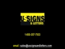 Website Snapshot of U. S. Signs, Inc.