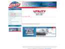 Website Snapshot of Utility Truck Equipment Sales
