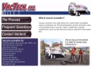 Website Snapshot of Vacuum Technologies, Inc.