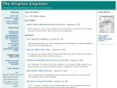 Website Snapshot of Virginia Engineer